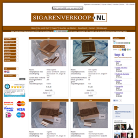 Sigaren verkoop